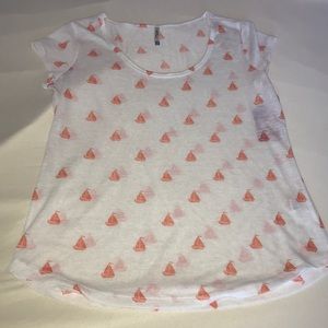 Wallflower XL sailboat tee